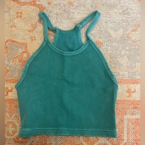 FREE PEOPLE MOVEMENT HAPPINESS RUNS CROP TANK